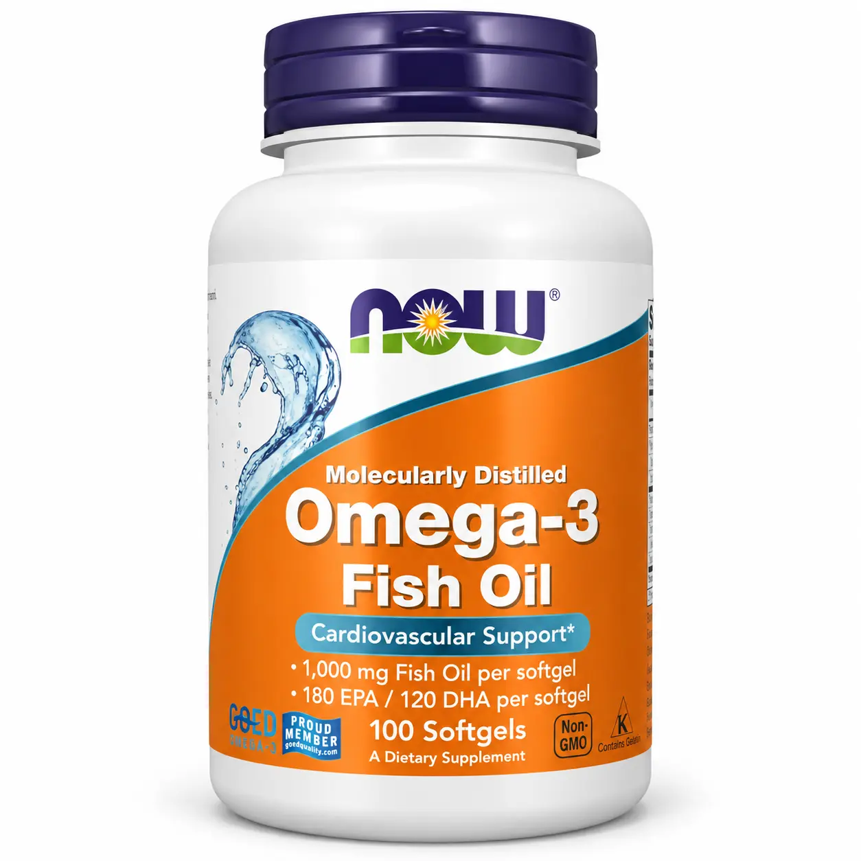 Suplementos NOW Omega-3