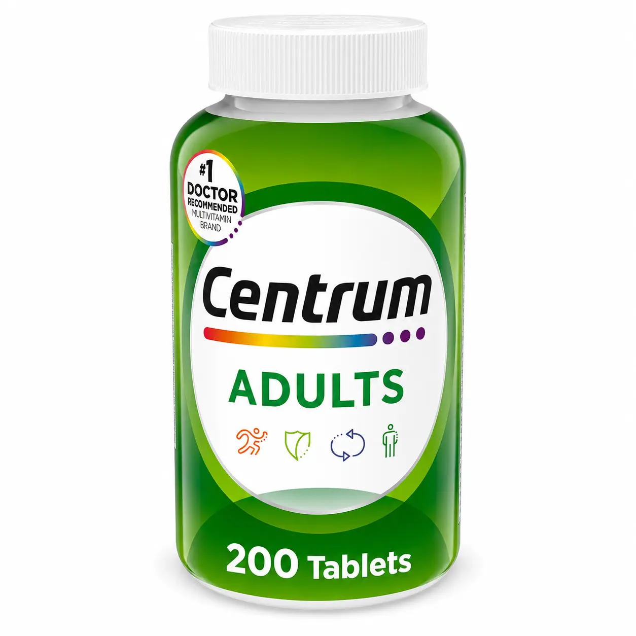 Centrum Suplemento multivitamínico/multimineral para adultos con antioxidantes, zinc, vitamina D3 y vitaminas B